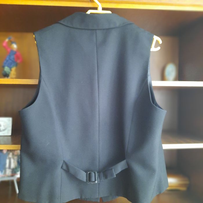 2 bucati vesta dama din stofa neagra