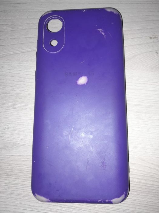Продаю Samsung A03 core б/у чехол в подарок