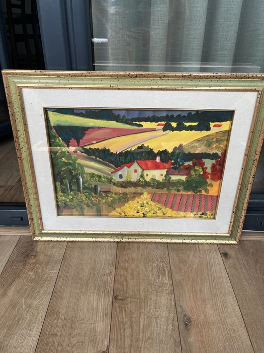 Tablou cu peisaj in ulei