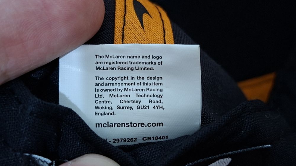 Кепка McLaren Formula 1 x OKX