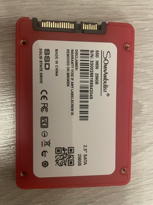 Ssd 256 Гб sata новый