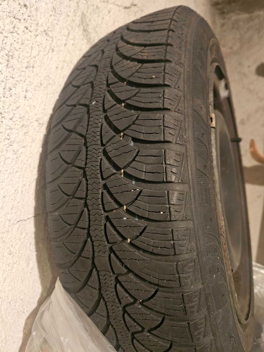 4 зимни гуми Fulda с джанти от Fiat 500