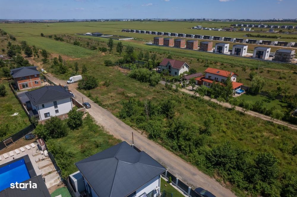 Domnesti - Fortului, Teren Constructii 407 Mp, Front 26 M !