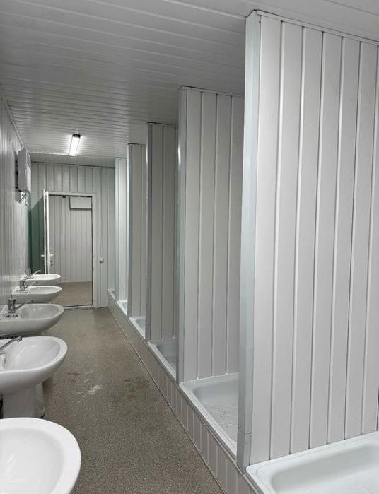 Туалет из контейнера для рабочих!!!