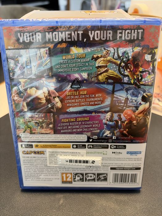 Street Fighter 6 PS5 диск новый