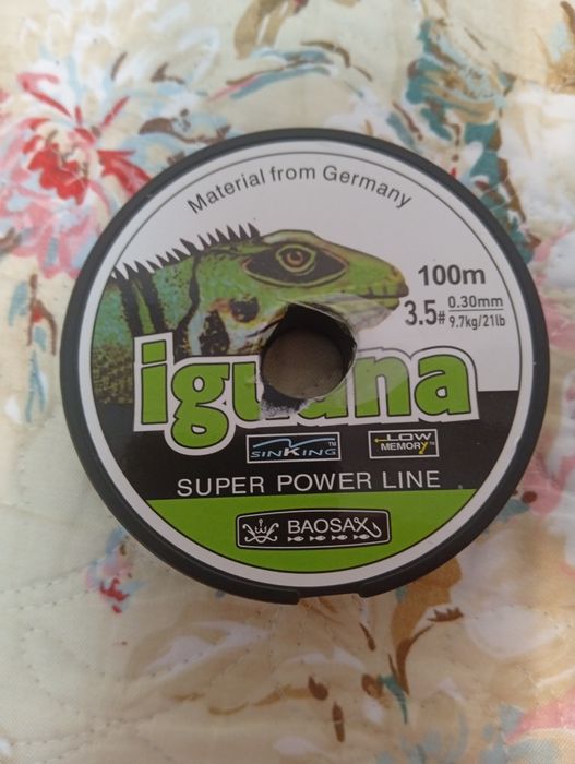 Iguana леска рыбалка