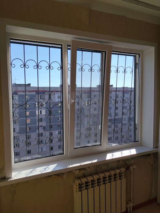 Пластиковые окна дверь перегородки