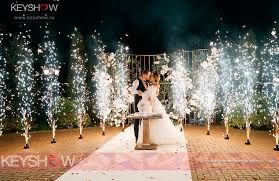 Салюты и холодный фонтаны скитка