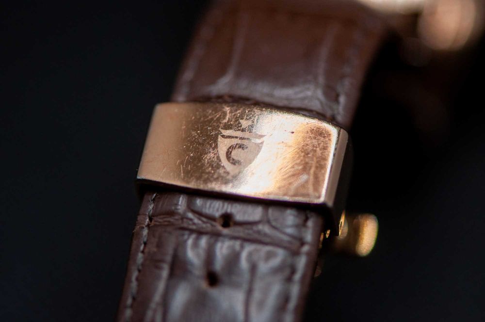 Швейцарски автоматичен мъжки часовник - Ден/Дата - Croton Automatic Limited Edition 44/1000