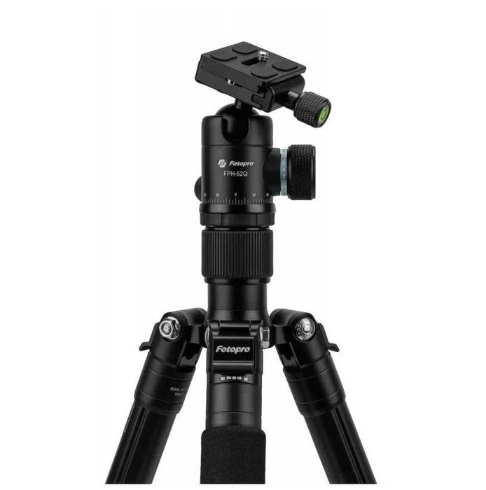 Fotopro F5 tripod with FPH-52Q ball head - black
