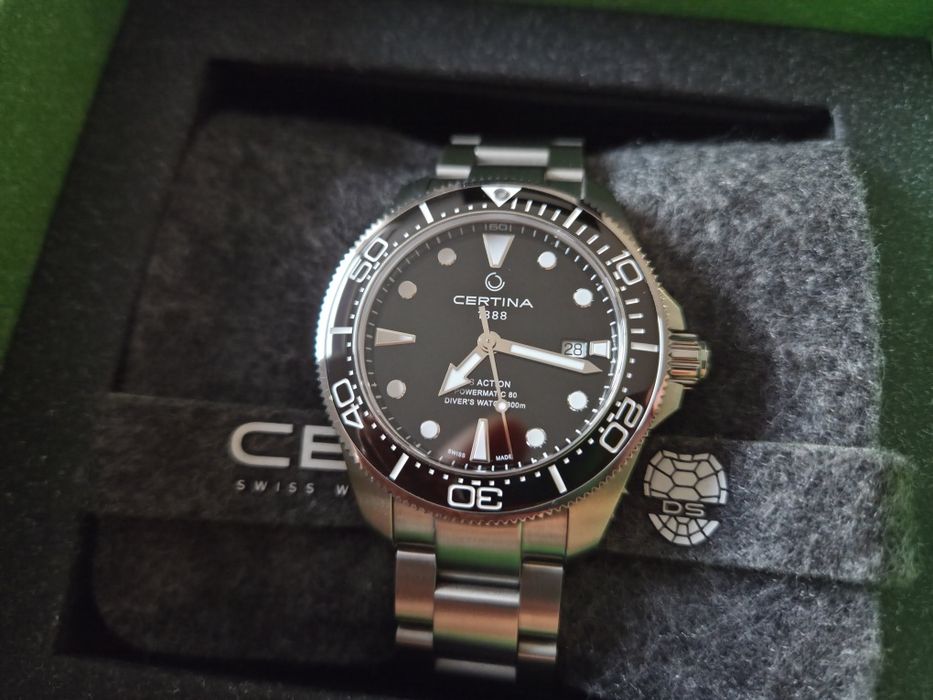 Certina DS Action 43mm в гаранция
