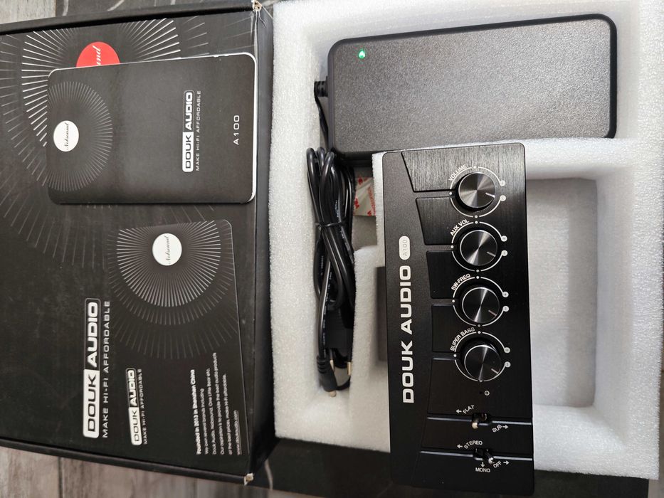 Douk Audio A100 TPA3255 Digital Power Amplifier Mono/Stereo Bass Audio Amp 300W