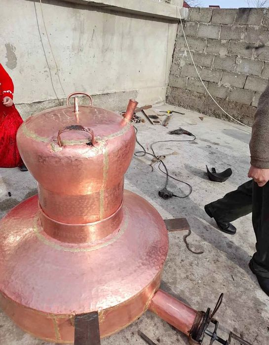 vând cazane de țuică din cupru alimentar