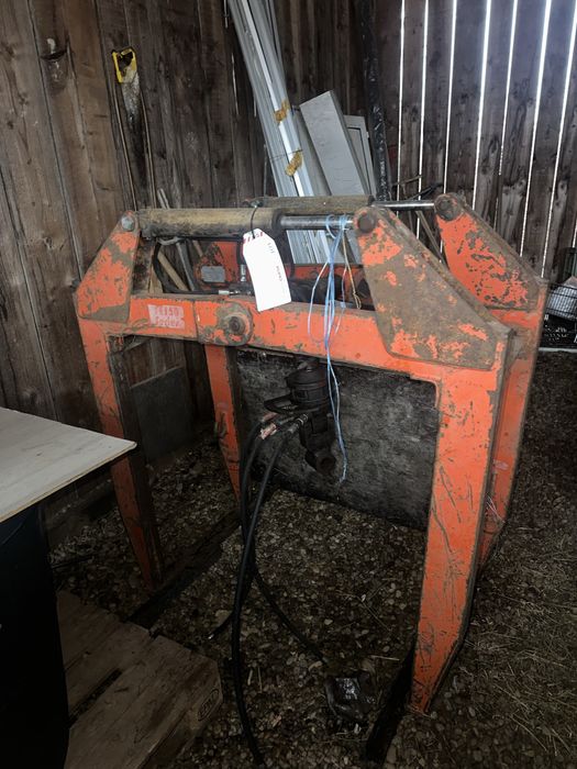 Cleste prindere macara pavaj boltari complet rotabil