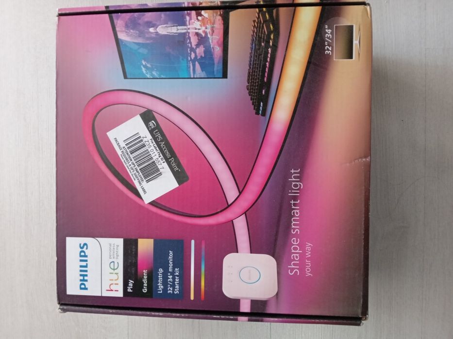 Стартов комплект Philips Hue Play Gradient PC Lightstrip 32-34