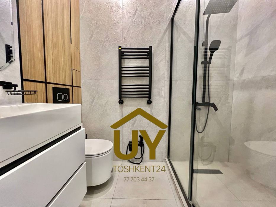 3 комнаты 104 м2 Махтумкули Poytaxt Residence 2 санузла с кадастром