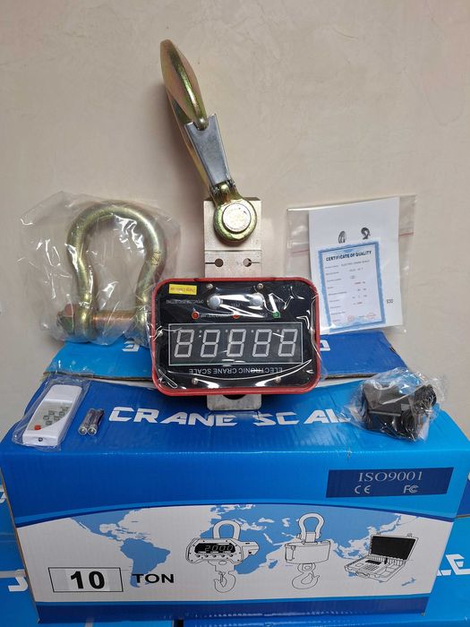 Кранови везни от 1 до 10 тона