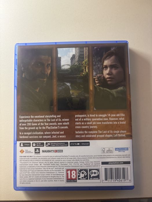 Чисто нова the last of us part 1