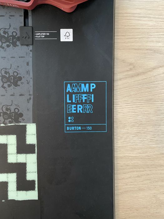 Vand Snowboard Burton Amplifier 150