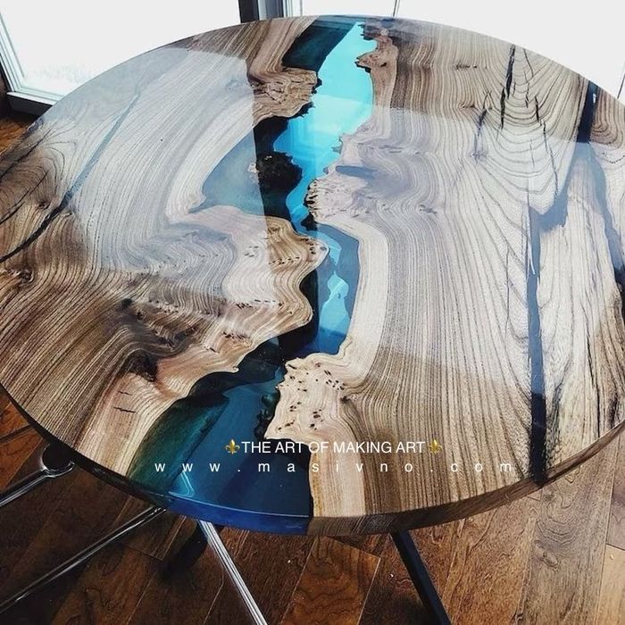 Маса Дърво Епоксидна Смола