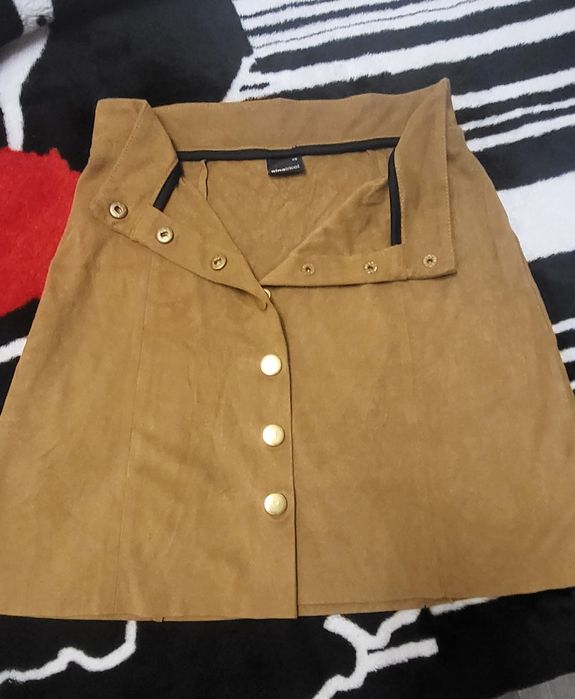 Велурена пола-ginatricot