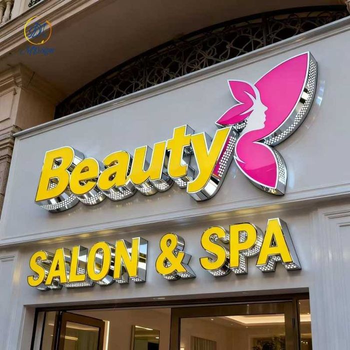 Объемные буквы Наружная реклама ташкент.Парикмахерская.Сартарошхона