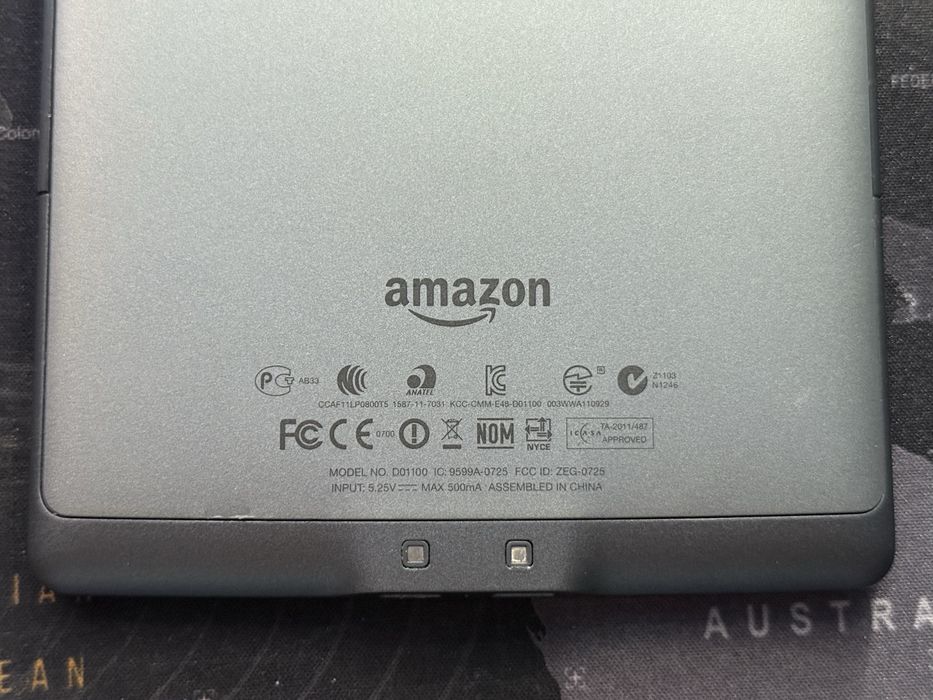 Четец Amazon Kindle model D01100