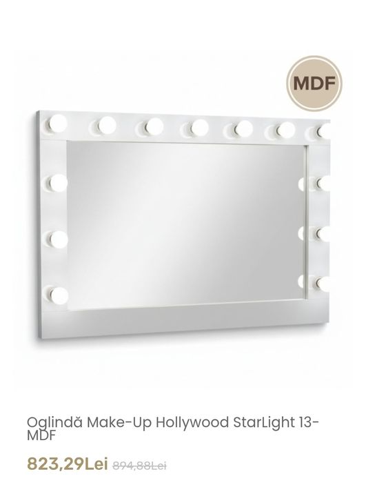 Oglinda beauty dormitor,living,salon înfrumusețare. Se emite factură