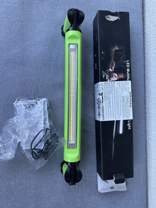 Lumină de lucru LED 3000LM cu 6 moduri și magnet pentru garaj și urgențe