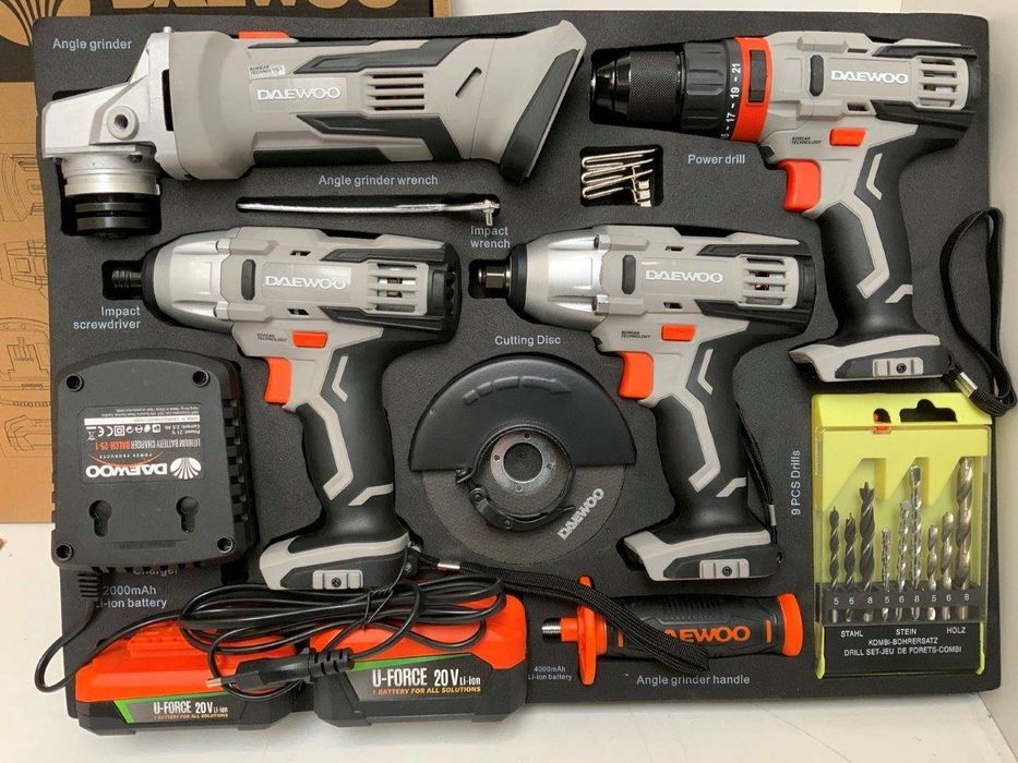 Set 4 unelte Daewoo