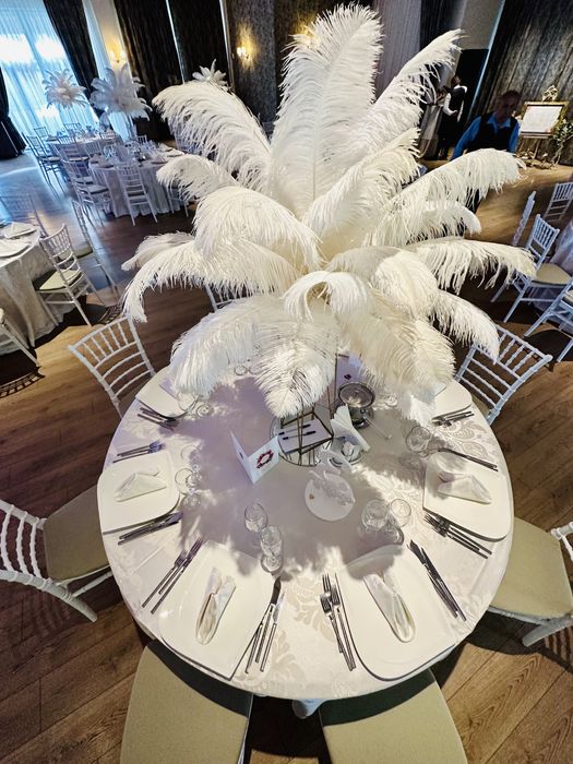 Aranjamente cu pene de strut de inchiriat