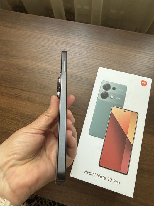 Telefon Redmi Note 13 Pro Midnight Black 8Gb Ram, 256 Gb Rom