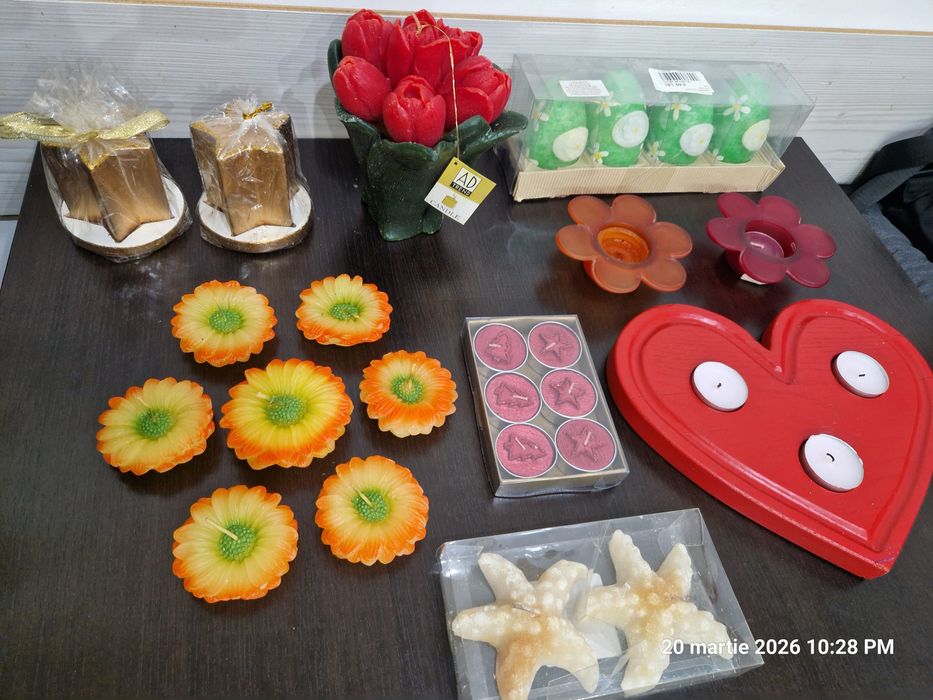 Lumănări de Paște/Craciun și ornamente