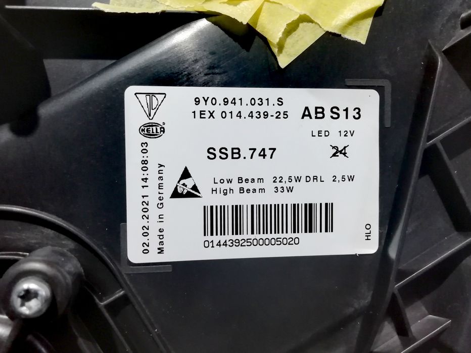 Фар Фарове за Порше Кайен 9УО ГТС / Porsche Cayenne 9YO GTS FULL LED