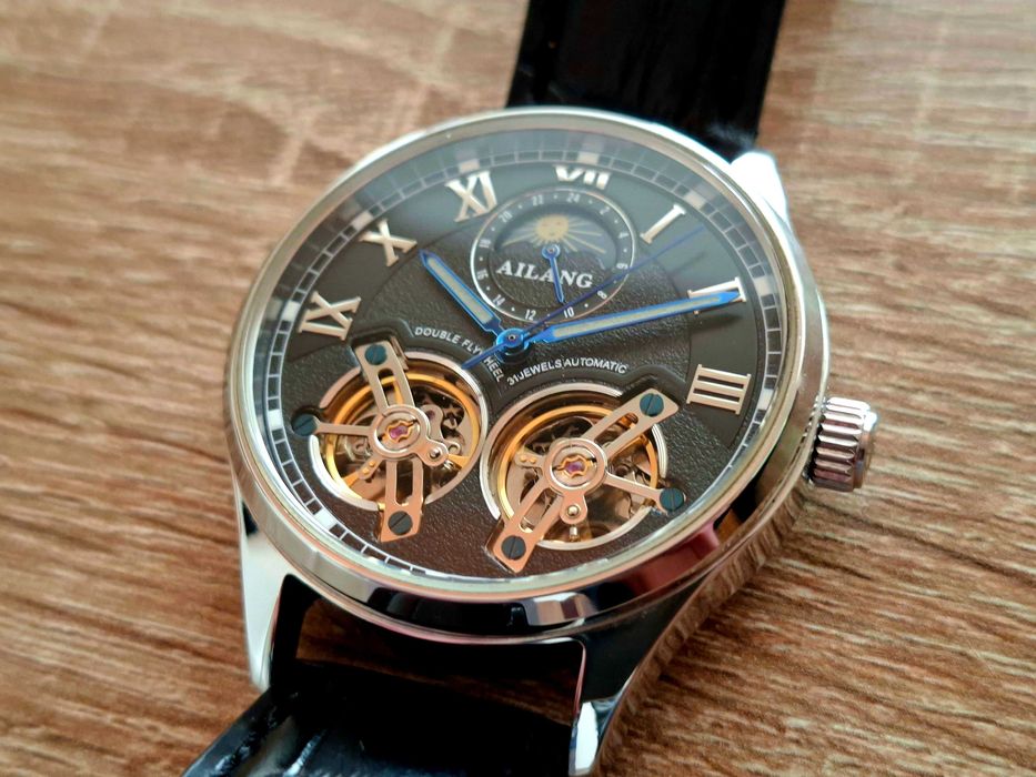 ЧИСТО НОВ ! Мъжки механичен часовник "AILANG" (автоматик)