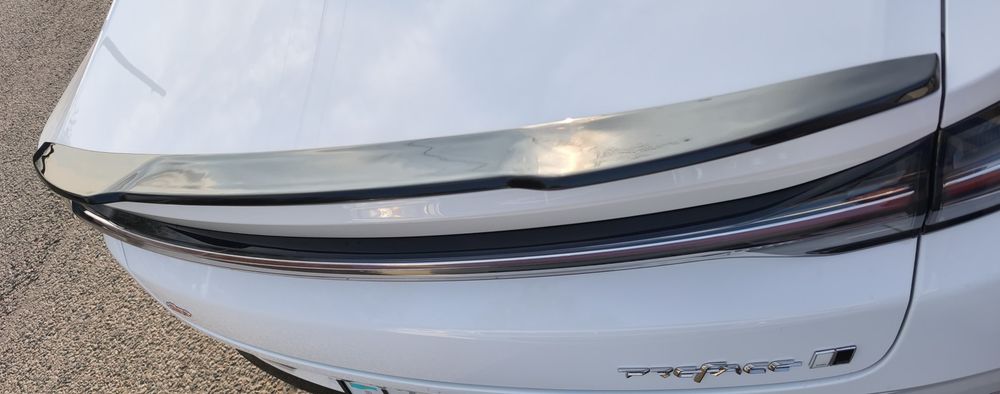 Спойлер для geely preface