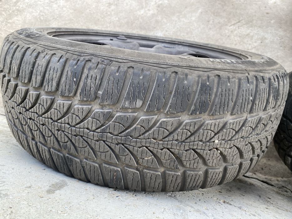 Jante structurale + cauciucuri 205/55/R16