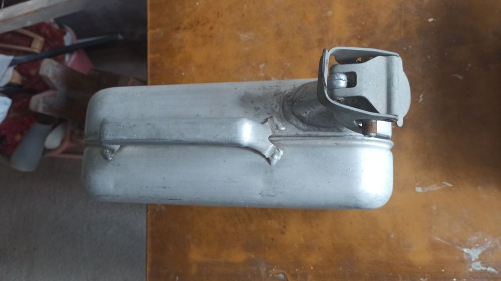 Канистра 10л алюминий как новая