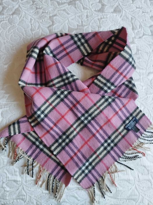 Burberry винтидж кашмирен шал