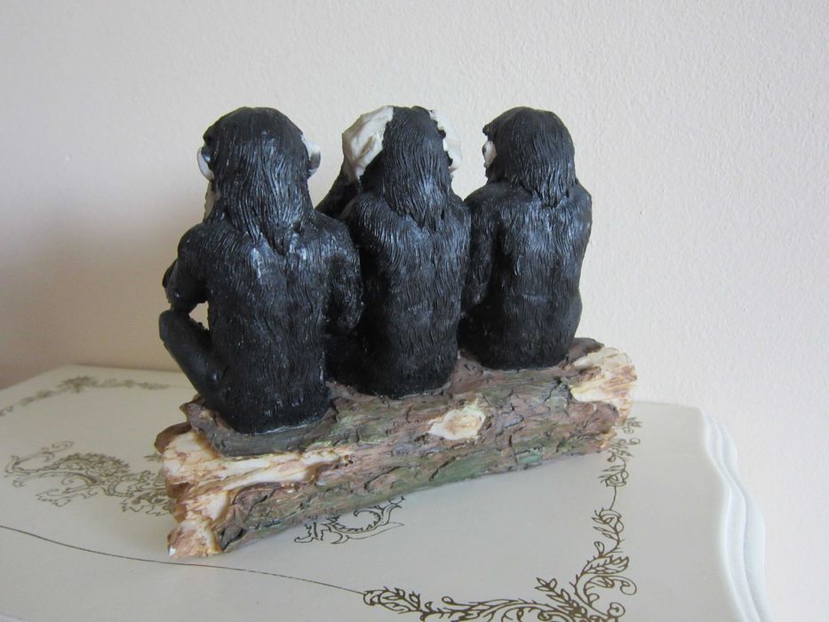 cadou deosebit 3 maimute intelepte Legea de Aur  Germania 1980