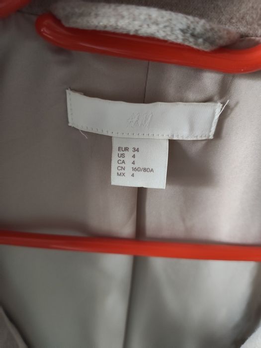Palton scurt H&M, mărime XS