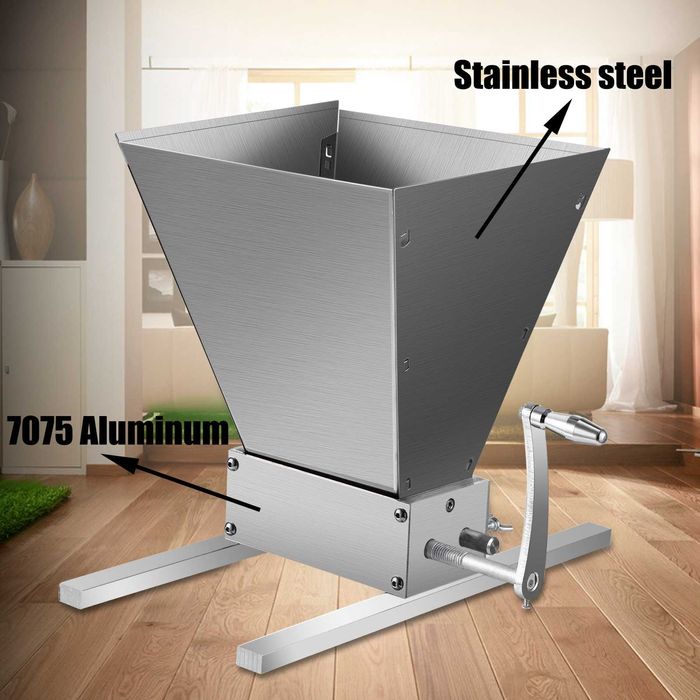 Moara Macinare Malt Bere (homebrew) cu 2 role, ajustabila