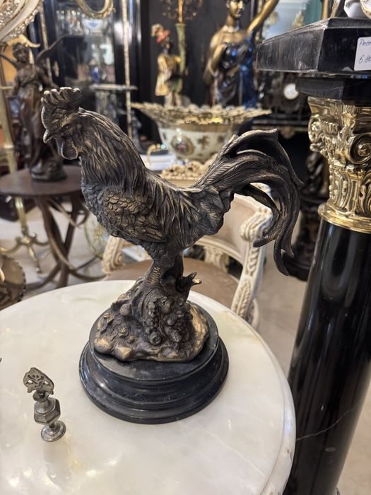 Statueta bronz masiv