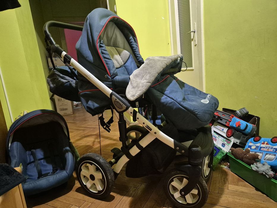 Vând carucior 3 in 1 Krausman Eclipse