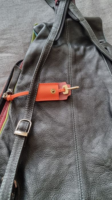 Раница от естествена кожа PIA RIES