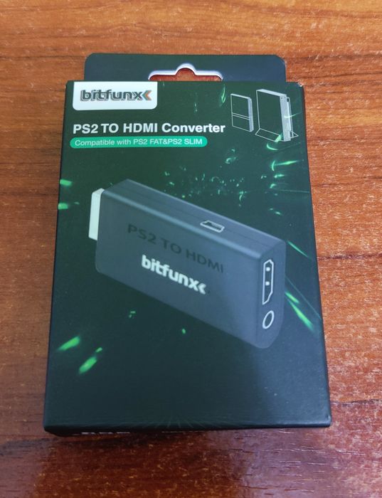 Accesorii PS2-Adaptor HDMI Bitfunx/Standard + Card Modare Fortuna/FMCB