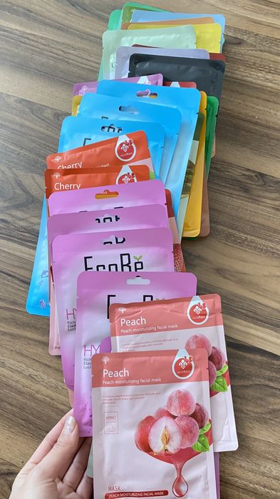 Маски тканевые корейские