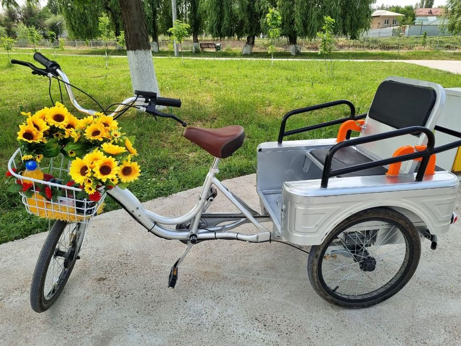 Трехкалесний электровелик