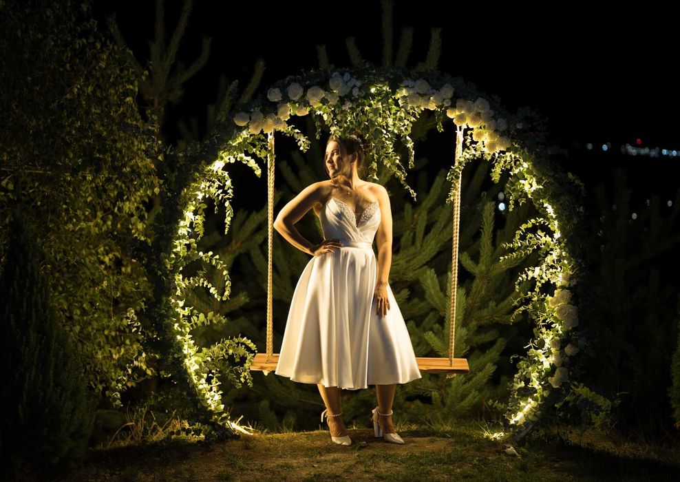 Уникална 2-в-1 булчинска рокля + ПОДАРЪК