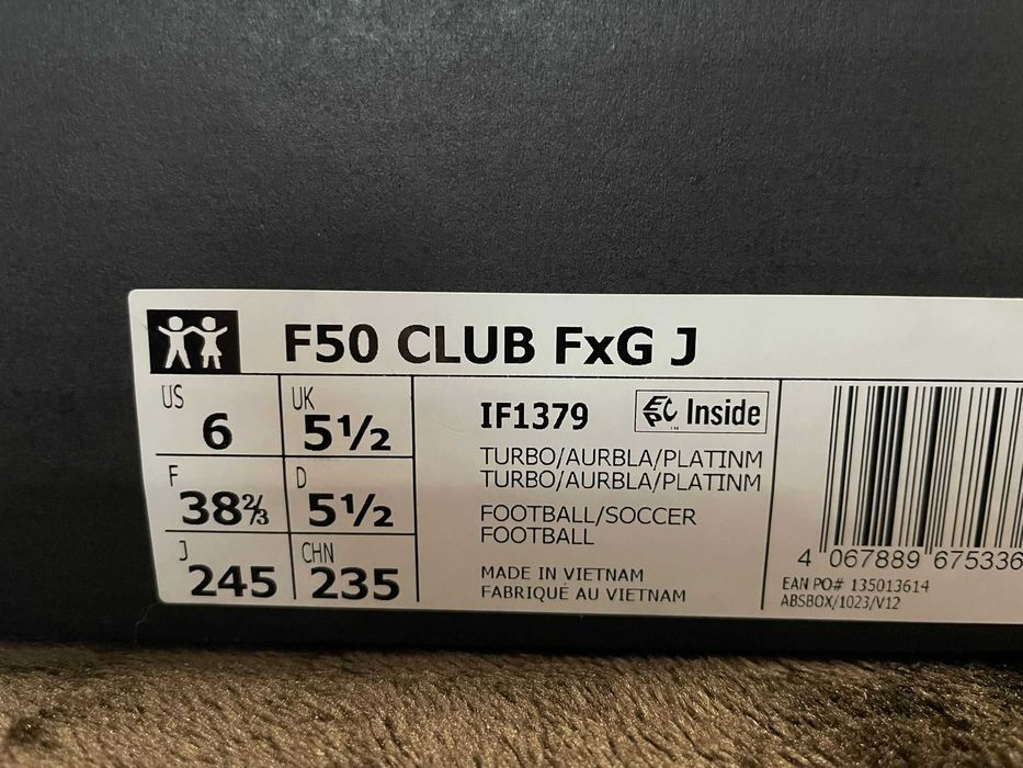 Ghete Adidas F50 crampoane